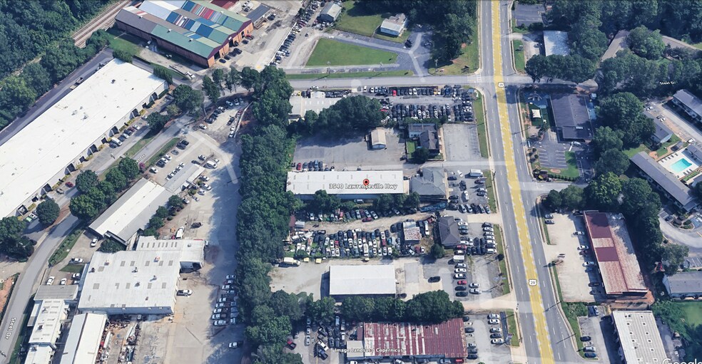 3540 Lawrenceville Hwy, Tucker, GA à vendre - Aérien - Image 2 de 3