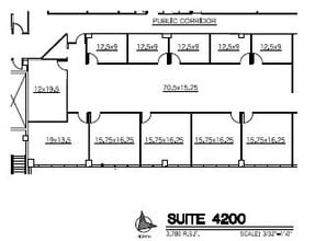 30600-30700 - 30800 Telegraph Rd, Bingham Farms, MI for lease Floor Plan- Image 1 of 1