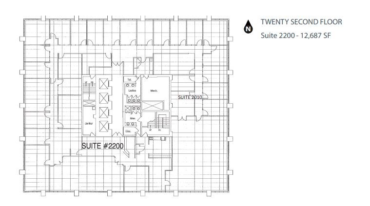 715 5 Av SW, Calgary, AB à louer Plan d  tage- Image 1 de 1