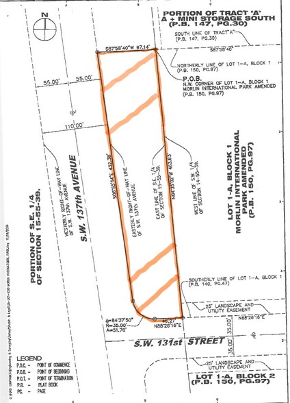 Prime Development Site - SW Miami portefeuille de 2 propriétés à vendre sur LoopNet.ca - Plan de site - Image 3 de 5