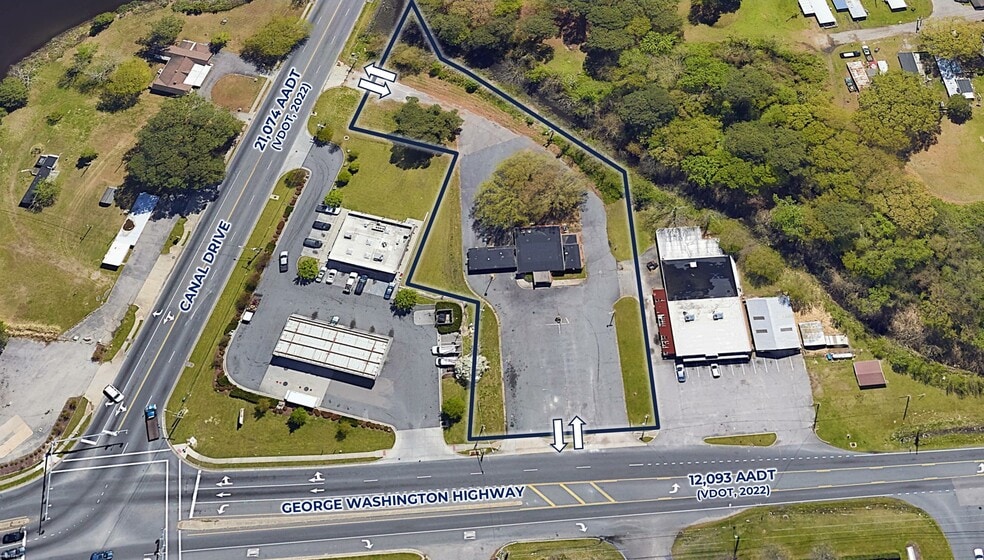 1161 N George Washington Hwy N, Chesapeake, VA for sale - Building Photo - Image 1 of 11