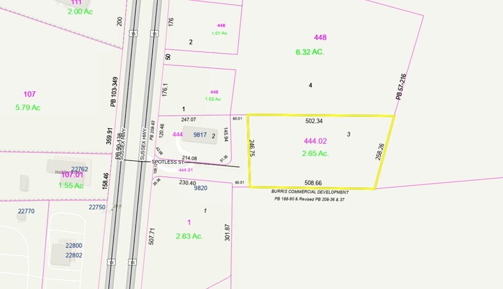 0 RT 13 Lot # 3 Hwy, Seaford, DE à vendre - Photo du bâtiment - Image 2 de 2