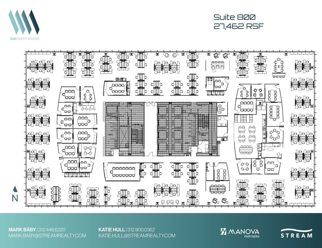 550 W Adams St, Chicago, IL for lease Floor Plan- Image 1 of 1
