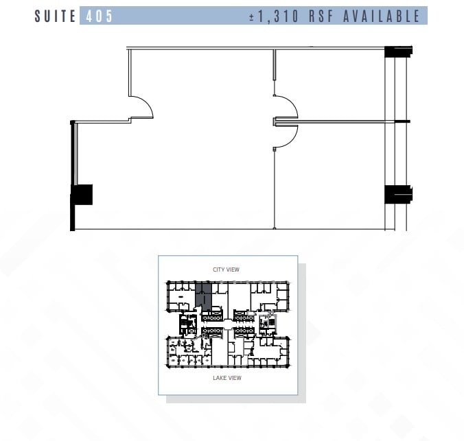1 Kaiser Plz, Oakland, CA à louer Plan d’étage- Image 1 de 1
