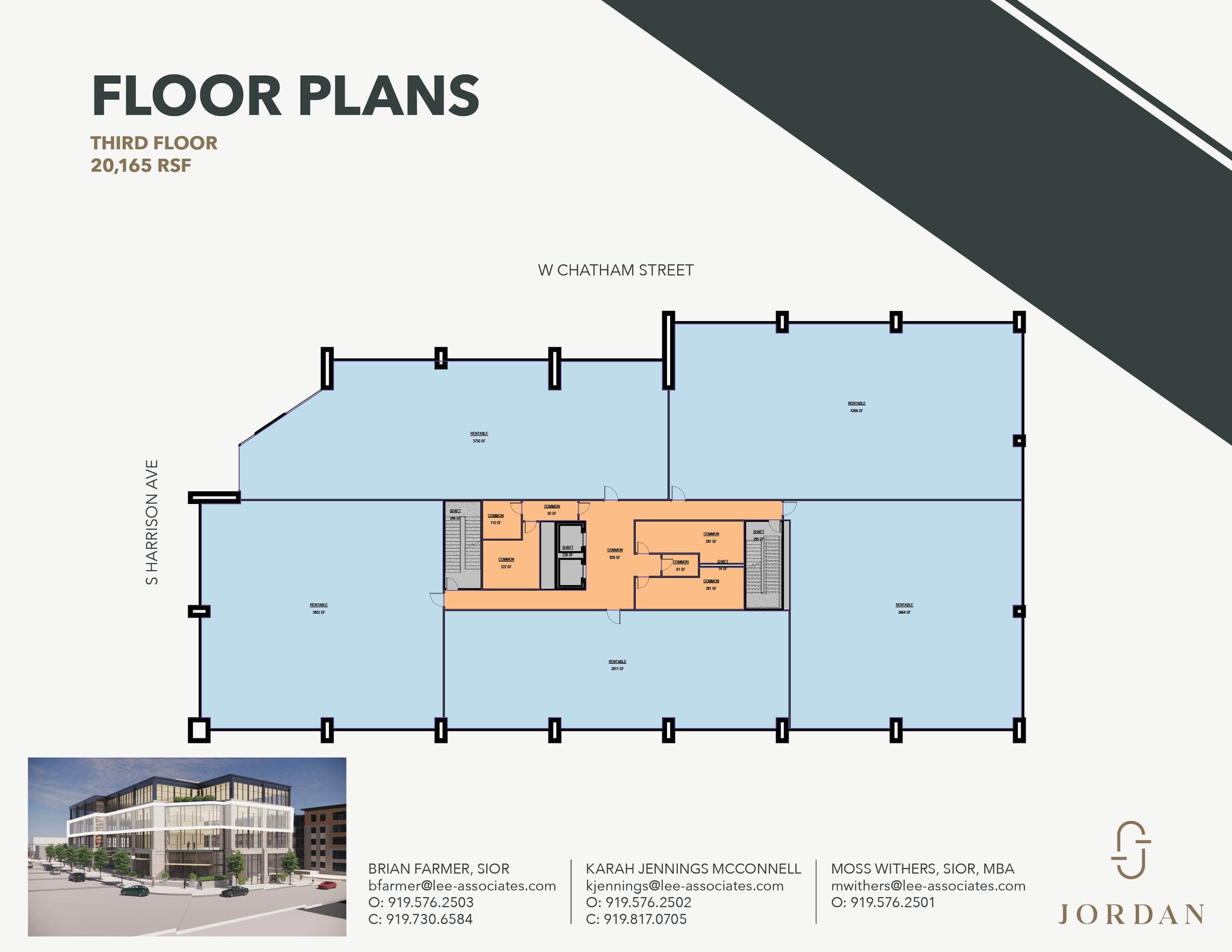 155 W Chatham St, Cary, NC for lease Floor Plan- Image 1 of 1
