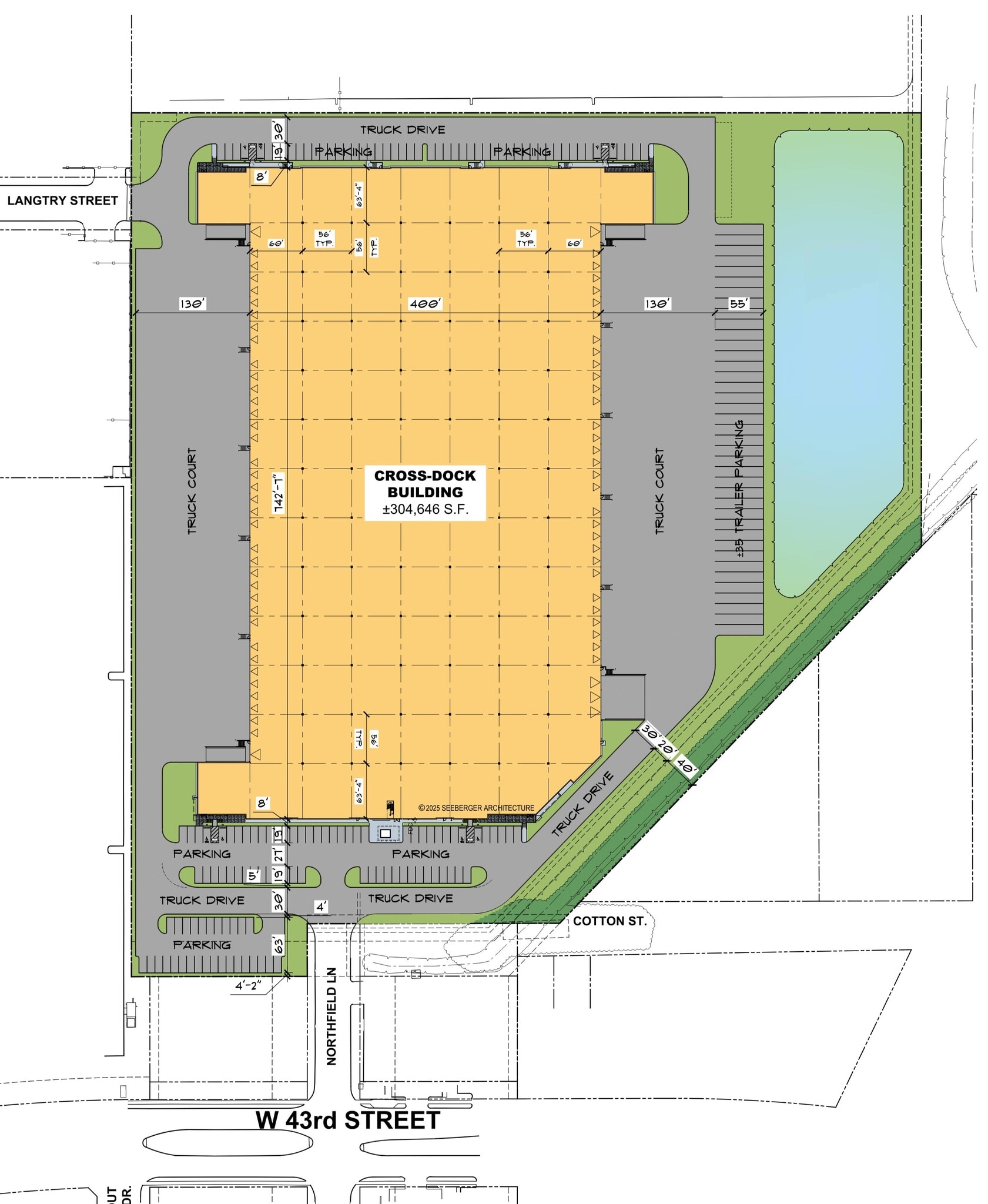 4330 Northfield Ln, Houston, TX à louer Plan de site- Image 1 de 1