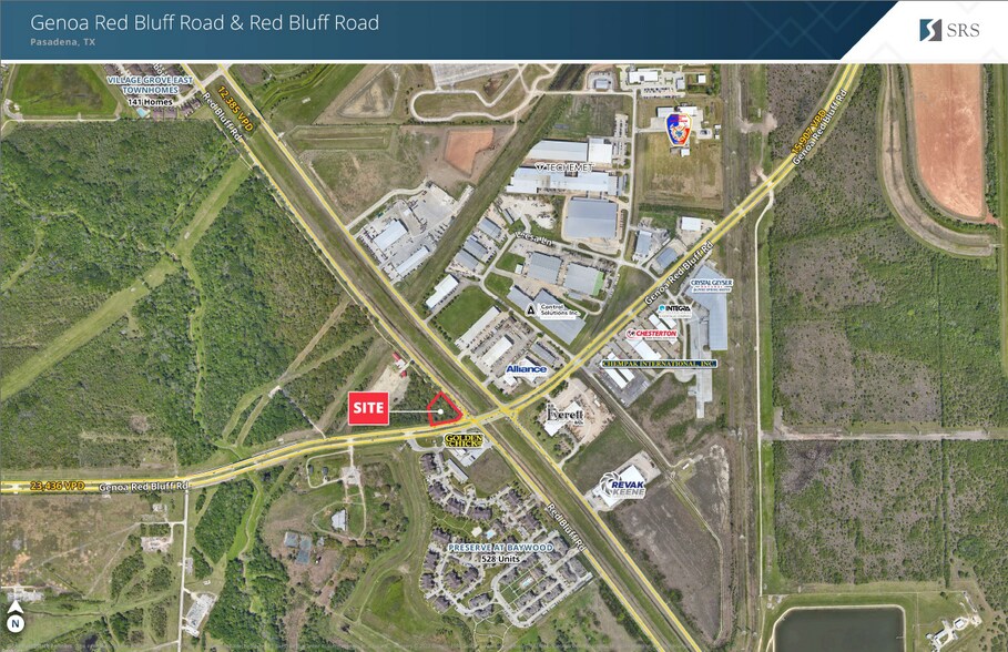 Red Bluff Road & Genoa-Red Bluff, Pasadena, TX à louer - Photo du bâtiment - Image 1 de 2