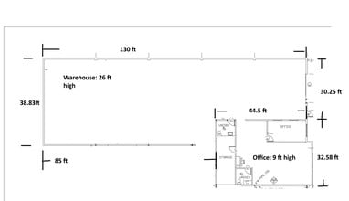 9228 Rush St, South El Monte, CA for lease Floor Plan- Image 1 of 1