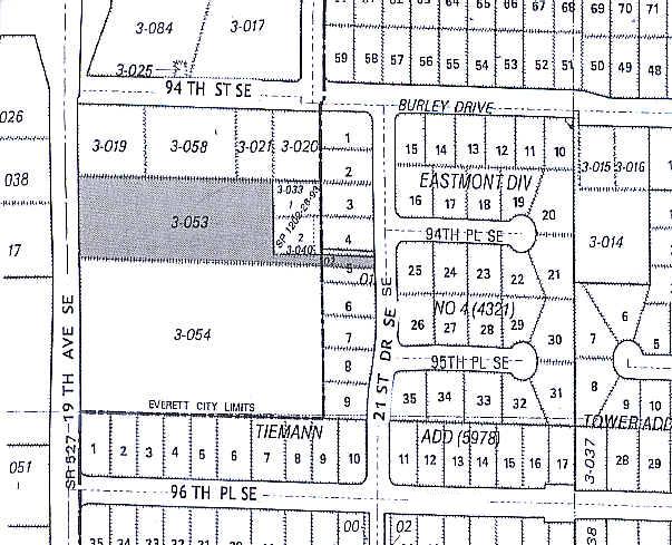 9505 19th Ave SE, Everett, WA à louer - Plan cadastral - Image 2 de 7