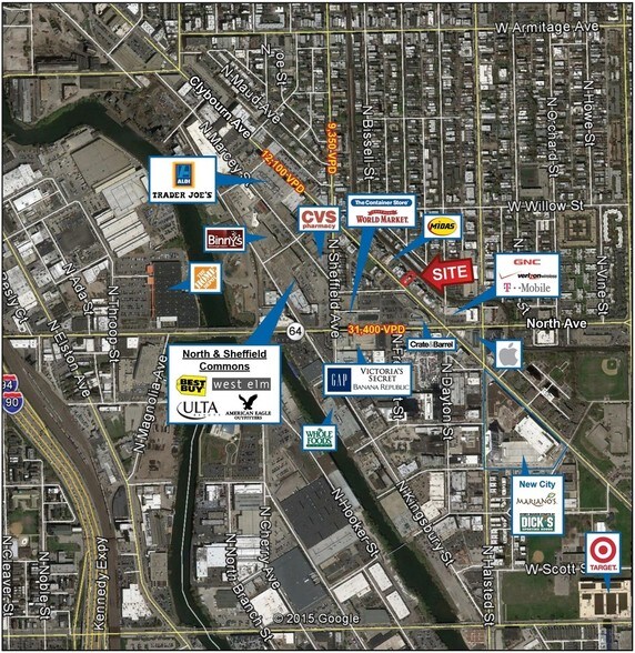 1645 N Clybourn Ave, Chicago, IL à vendre - Photo du bâtiment - Image 2 de 25