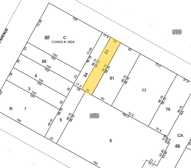 4 E 30th St, New York, NY à vendre - Plan cadastral - Image 3 de 3