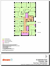 6 Adelaide St E, Toronto, ON à louer Plan d’étage- Image 1 de 1