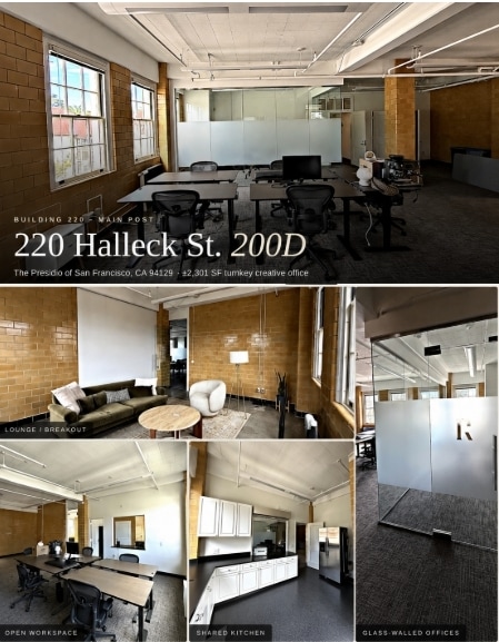 220 Halleck St, San Francisco, CA for lease Interior Photo- Image 1 of 1