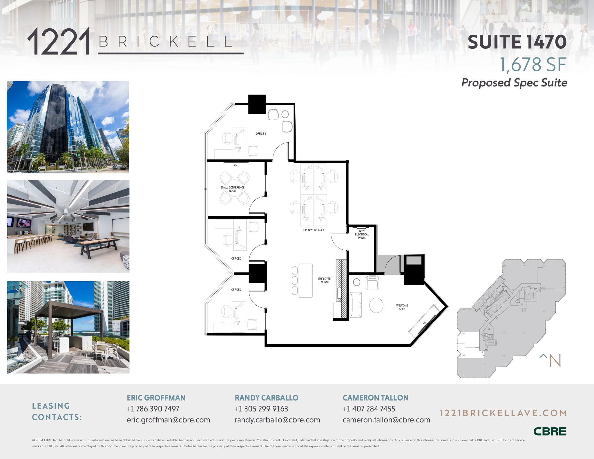 1221 Brickell Ave, Miami, FL for lease Site Plan- Image 1 of 2