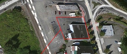 439 Peace Portal Dr, Blaine, WA - Aerial  map view