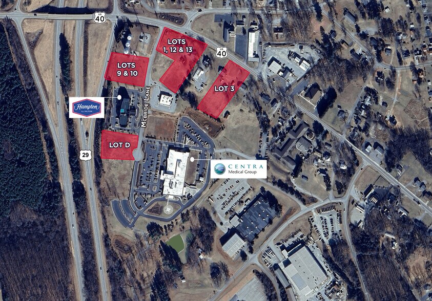 Commercial Sites in Gretna portefeuille de 4 propriétés à vendre sur LoopNet.ca - Aérien - Image 1 de 1