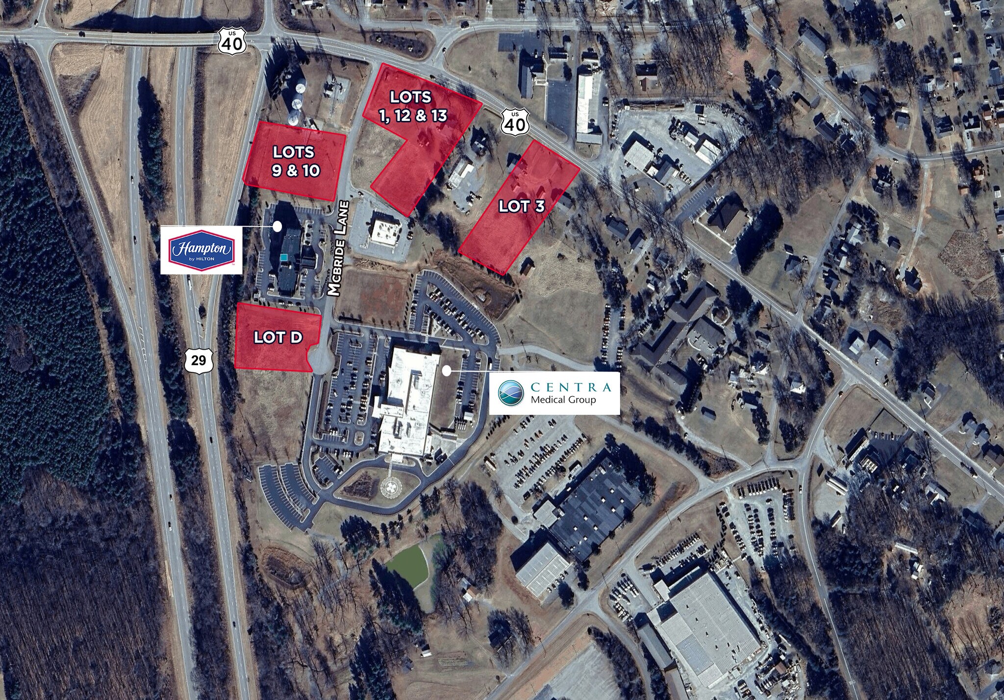 Commercial Sites in Gretna portfolio of 4 properties for sale on LoopNet.ca Aerial- Image 1 of 2