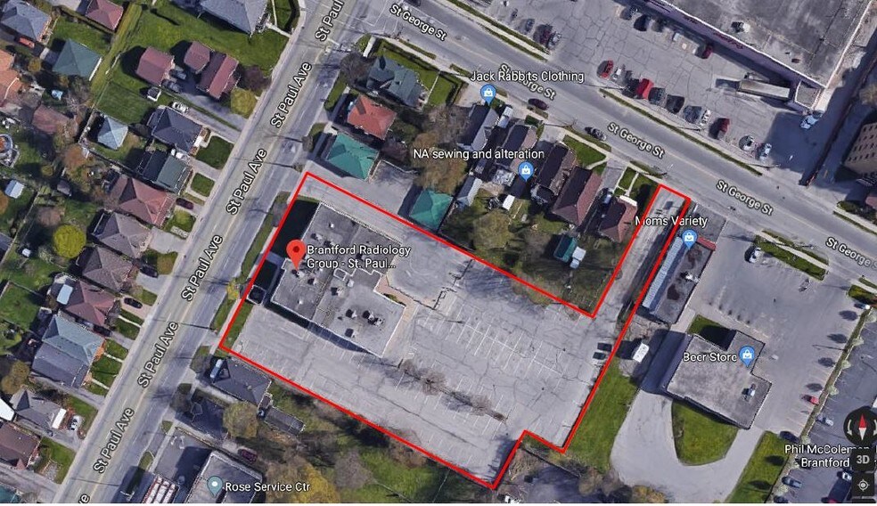 353 St Paul Av, Brantford, ON for sale - Aerial - Image 2 of 15