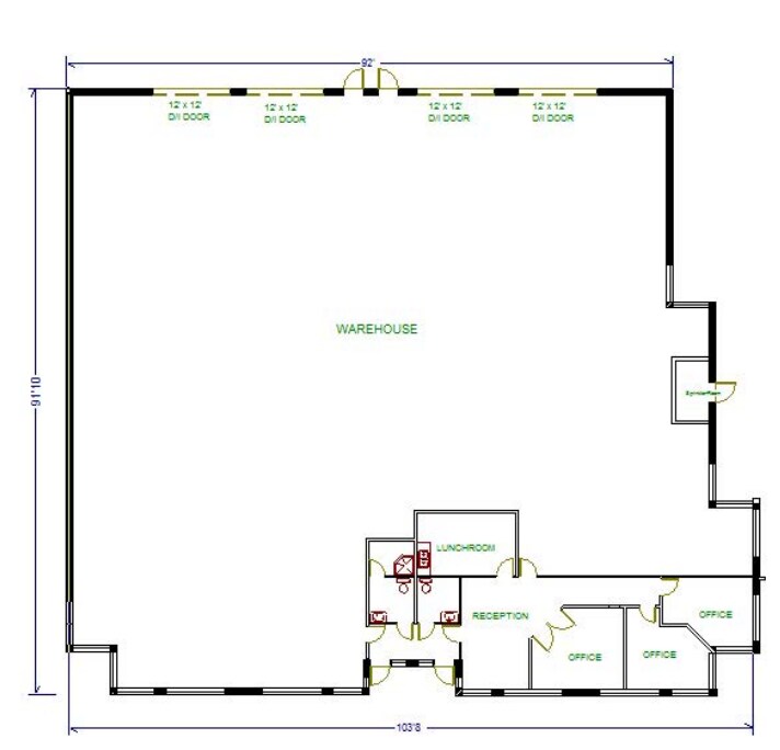 6604 Davand Dr, Mississauga, ON for lease Floor Plan- Image 1 of 1