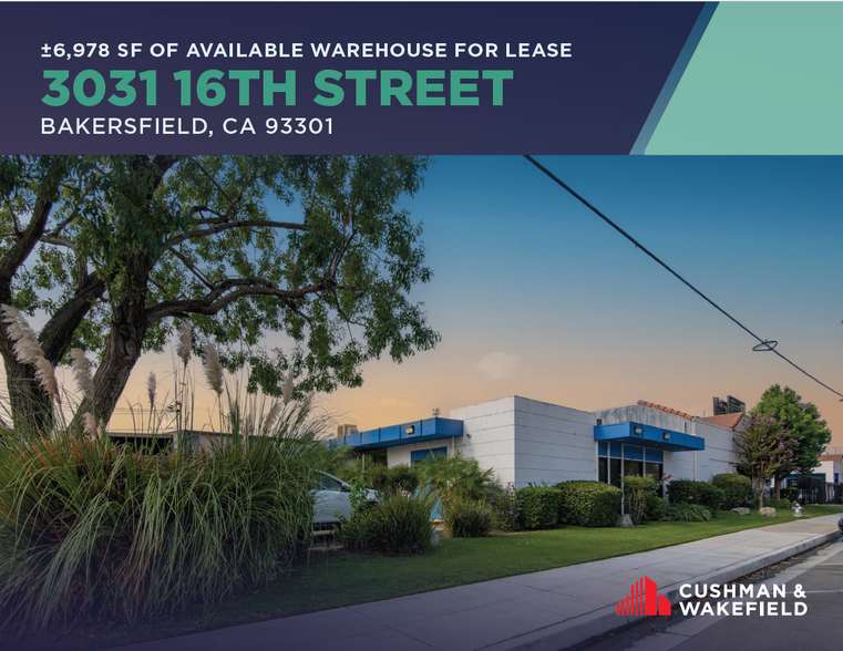 3031 16th St, Bakersfield, CA for lease - Building Photo - Image 1 of 10
