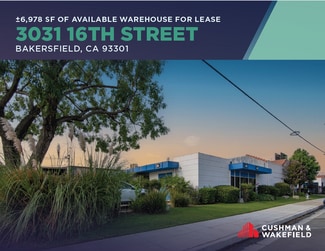 Plus de détails pour 3031 16th St, Bakersfield, CA - Industriel à louer