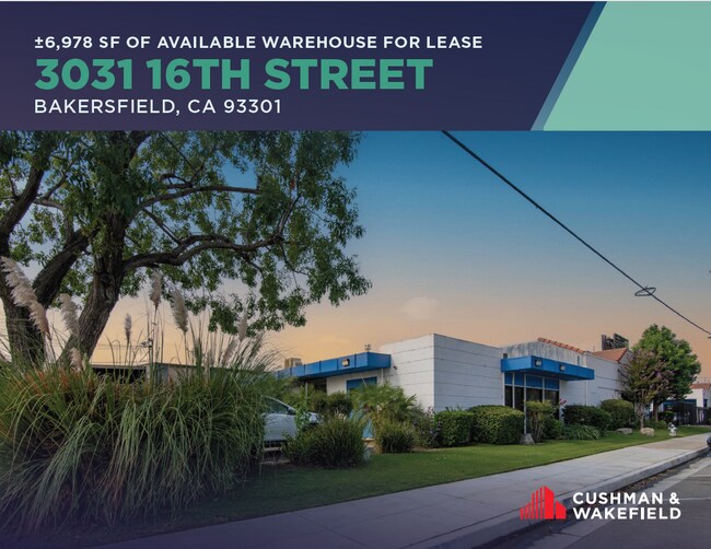 Plus de détails pour 3031 16th St, Bakersfield, CA - Industriel à louer