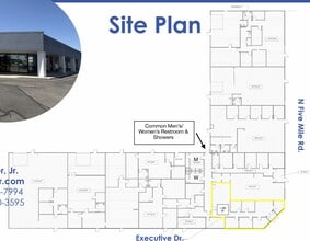 10624 W Executive Dr, Boise, ID à louer Plan de site- Image 2 de 3