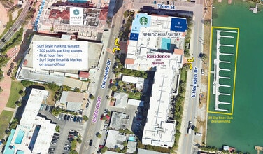 309 Coronado Dr, Clearwater Beach, FL for lease Aerial- Image 2 of 2