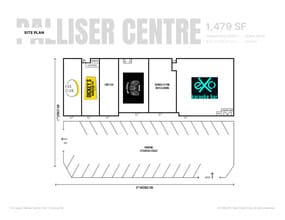 140 11th Ave SW, Calgary, AB à louer Plan de site- Image 1 de 1