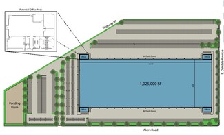 Plus de détails pour SWC Akers St, Tulare, CA - Terrain à vendre