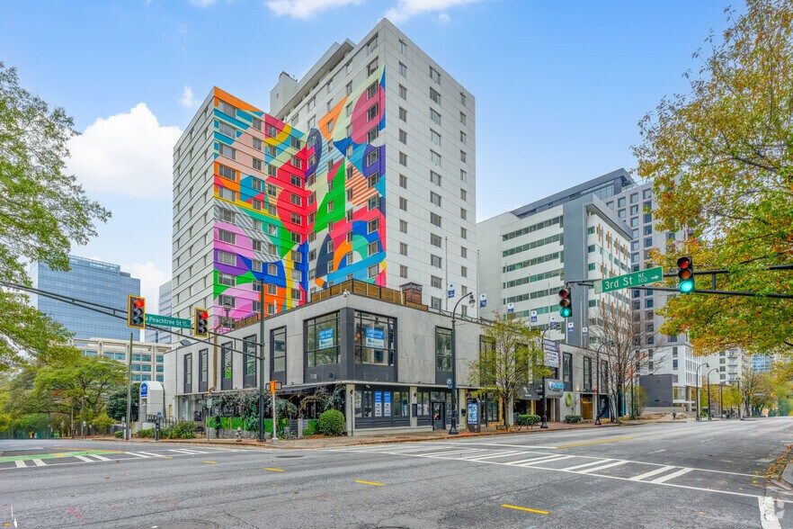 710 Peachtree St NE, Atlanta, GA à louer - Photo du bâtiment - Image 1 de 21