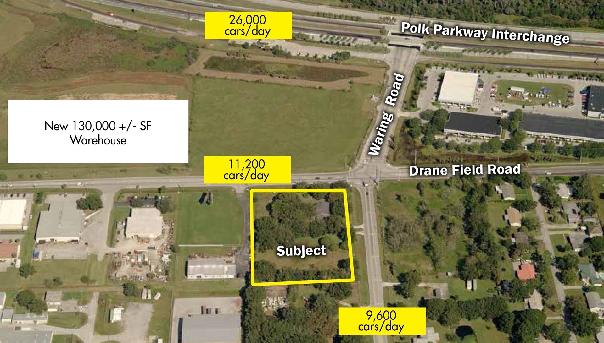 3841 Waring Rd, Lakeland, FL for sale Aerial- Image 1 of 1