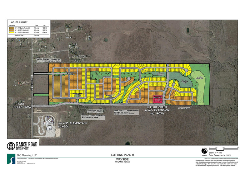 2201 High Rd, Kyle, TX à vendre - Plan de site - Image 3 de 3