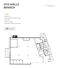 2113 Wells Branch Pky, Austin, TX for lease Floor Plan- Image 1 of 8