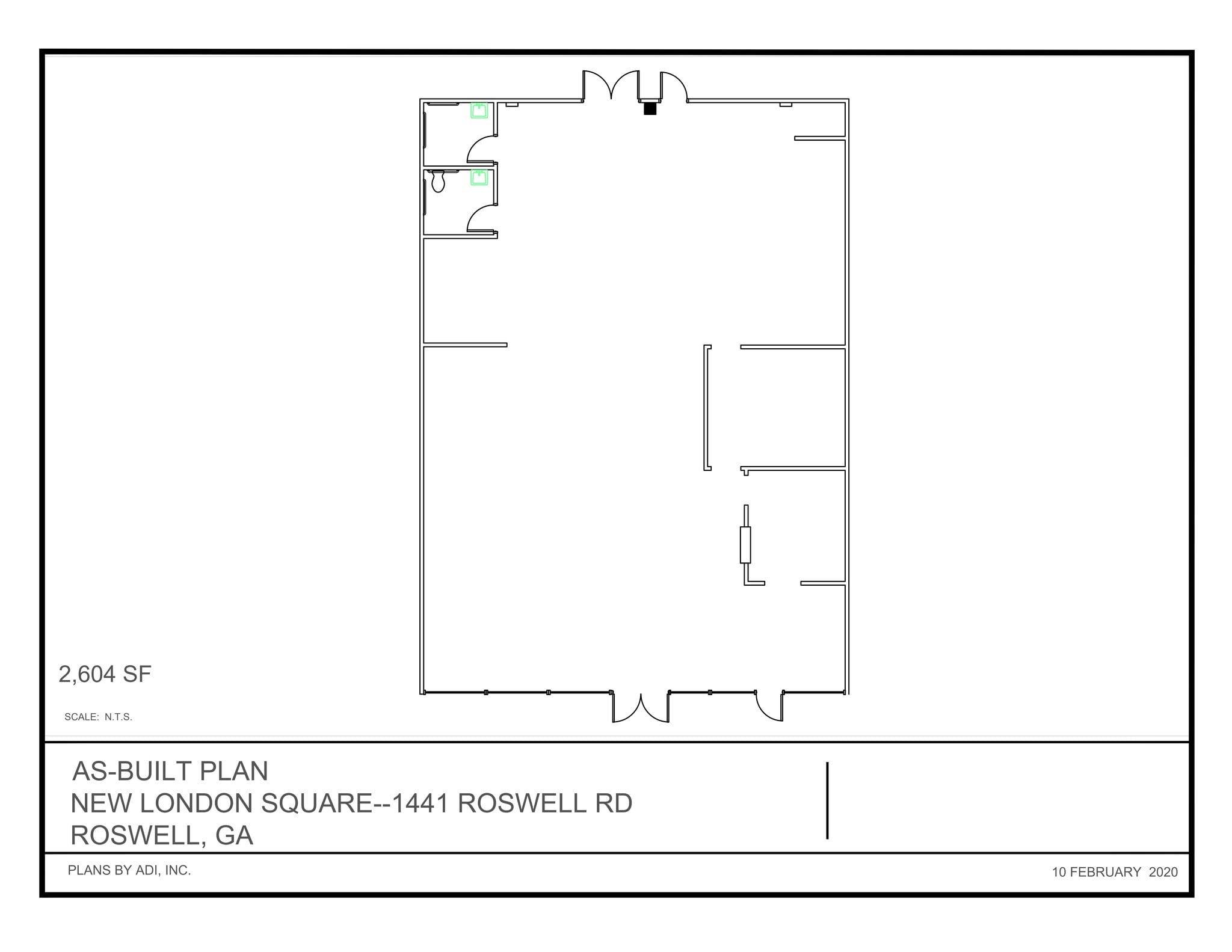 1425-1495 Roswell Rd, Marietta, GA for lease Site Plan- Image 1 of 2