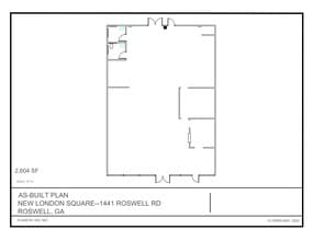 1425-1495 Roswell Rd, Marietta, GA for lease Site Plan- Image 1 of 2