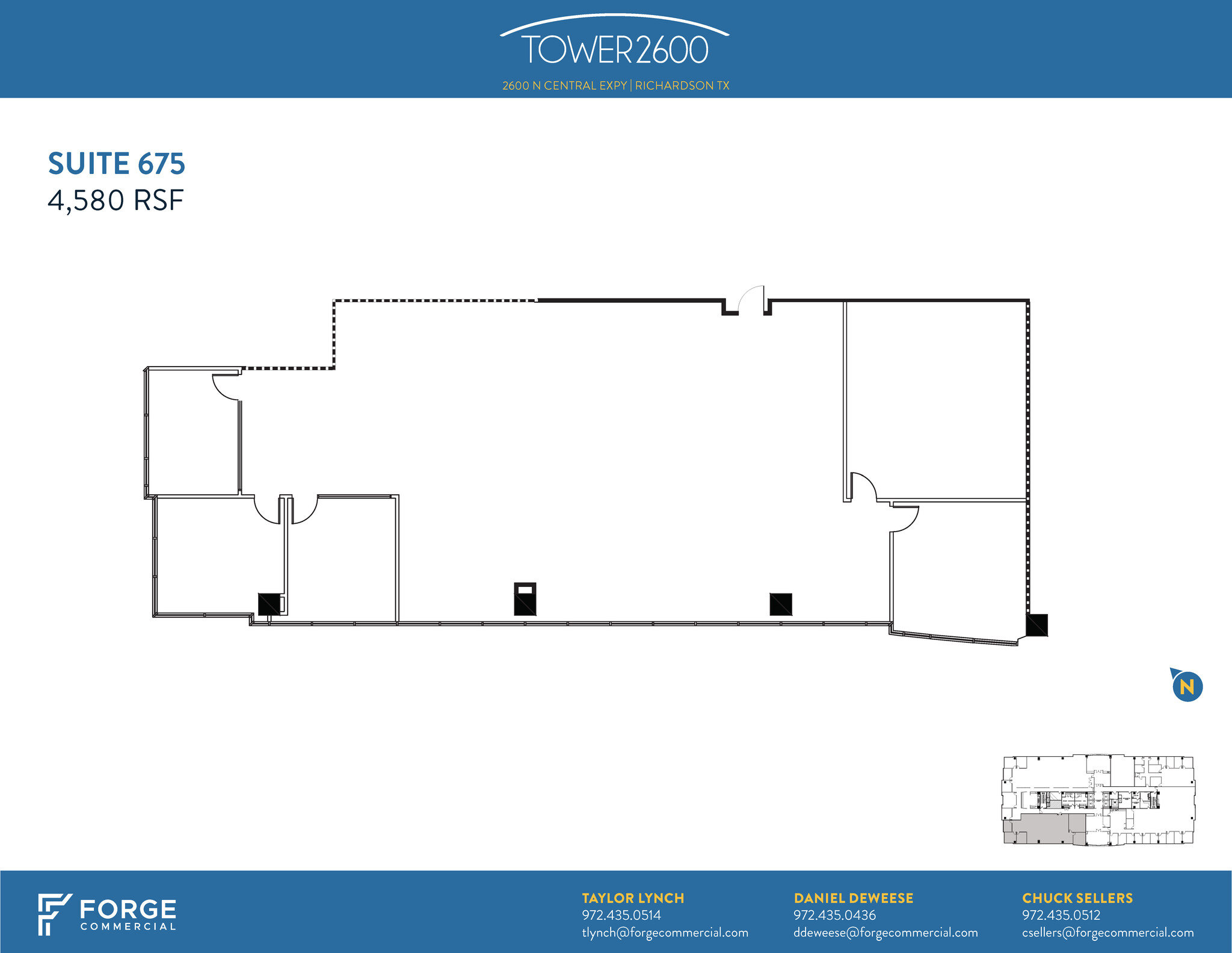 2600 N Central Expy, Richardson, TX for lease Floor Plan- Image 1 of 1