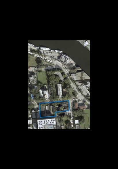 Multifamily by the Miami River 0.24 ac portfolio of 2 properties for sale on LoopNet.ca - Aerial - Image 2 of 4