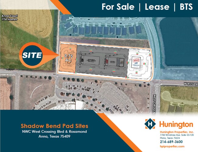 More details for NWC West Crossing Blvd, Anna, TX - Land for Lease