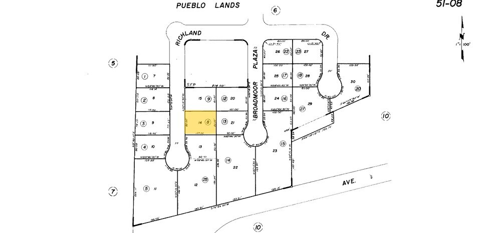 3449 Richland Dr, Santa Barbara, CA à vendre - Plan cadastral - Image 3 de 3