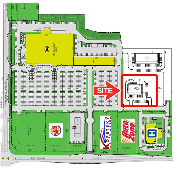 Smokey Row Road & 135 sr, Greenwood, IN for lease - Primary Photo - Image 1 of 2
