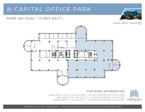 6404 Ivy Ln, Greenbelt, MD for lease Floor Plan- Image 1 of 1