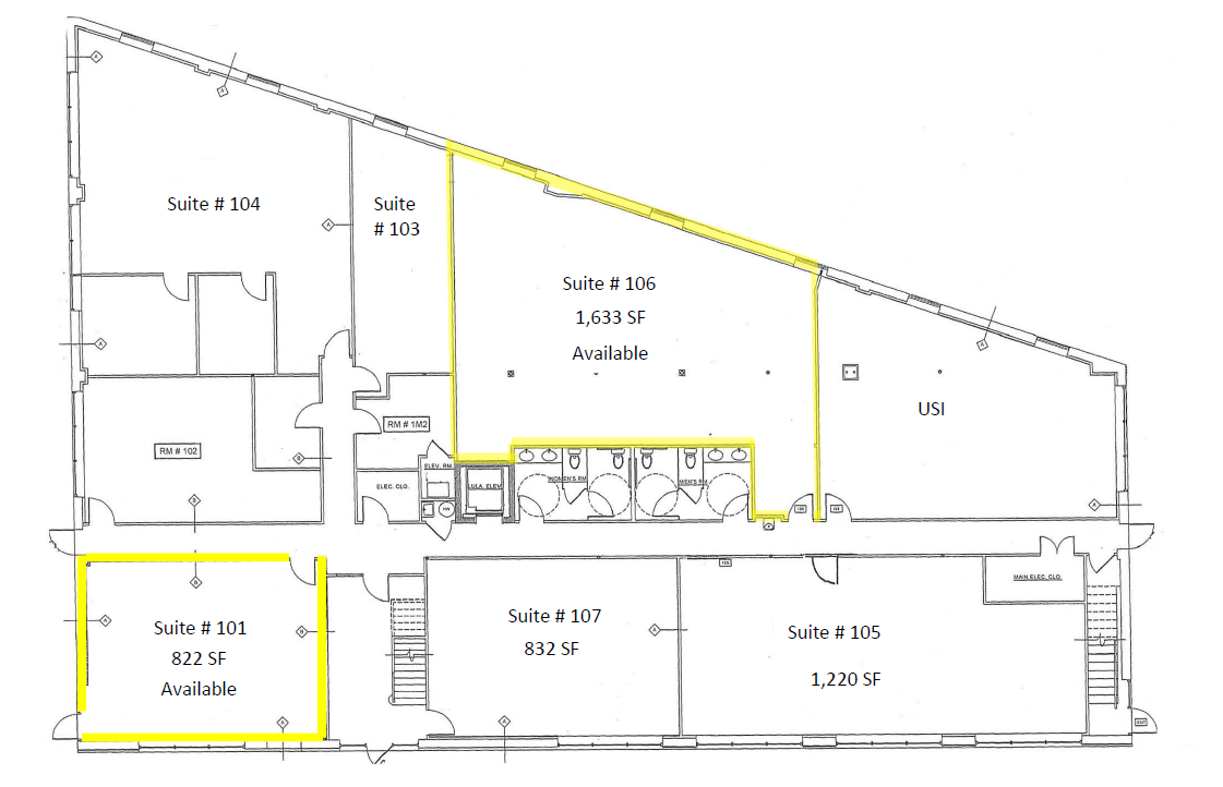 1525 Kings Hwy E, Fairfield, CT for lease Floor Plan- Image 1 of 1