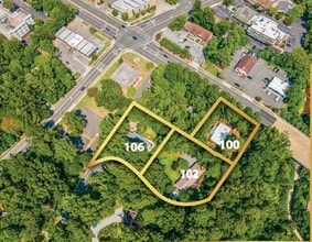 100 Meadowbrook Dr, Chapel Hill, NC - AERIAL map view