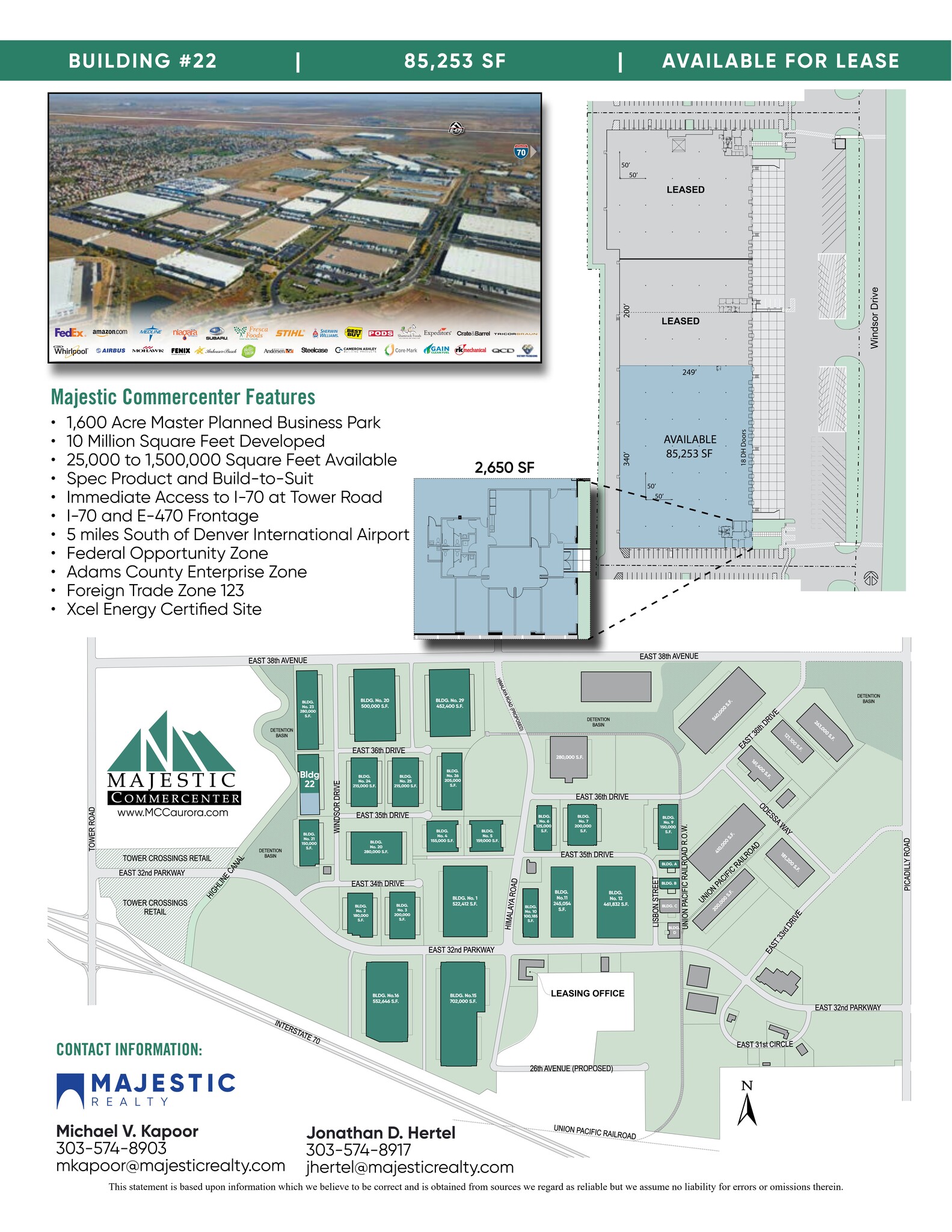 3503-3593 N Windsor Dr, Aurora, CO for lease Site Plan- Image 1 of 8