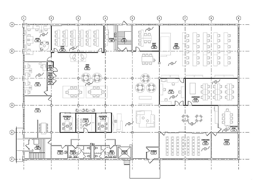 444 E Second St, Dayton, OH for lease Floor Plan- Image 1 of 1