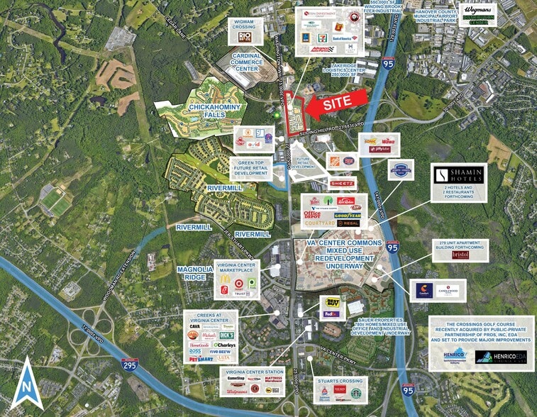 Washington Hwy at Sliding Hill Road, Glen Allen, VA for sale - Building Photo - Image 2 of 3