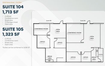 10680 Treena St, San Diego, CA for lease Floor Plan- Image 1 of 1