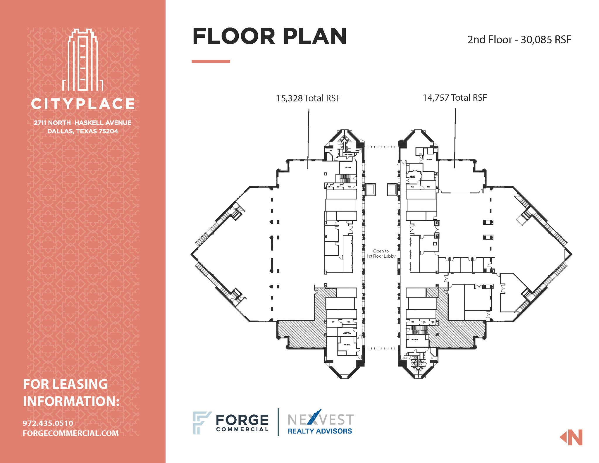 2711 N Haskell Ave, Dallas, TX for lease Floor Plan- Image 1 of 1