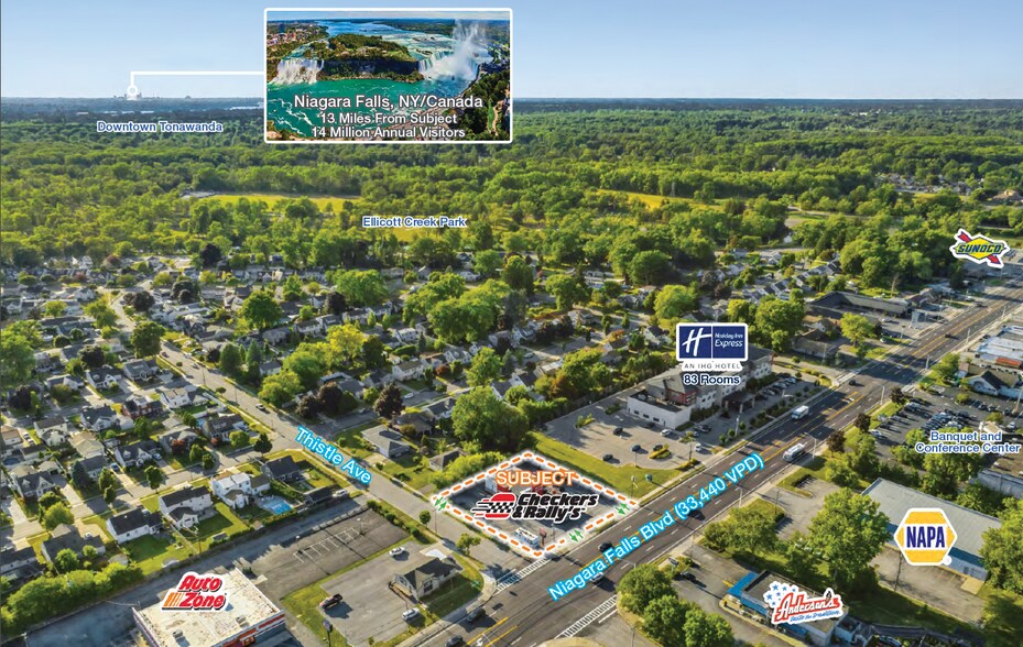 2374 Niagara Falls Blvd, Tonawanda, NY à vendre - Photo du bâtiment - Image 2 de 6